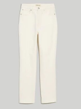H&M Curvy Fit Vintage High Waist Straight-Leg Jeans